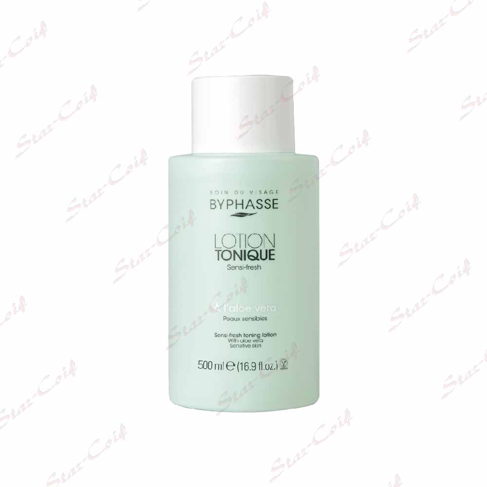 Lotion Tonique Sensi Fresh BYPHASSE A L'Aloe-Vera 500ml