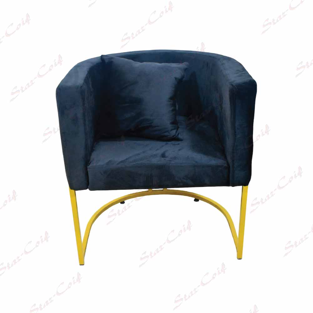Chaise De Coiffure Local Noir – Image 2