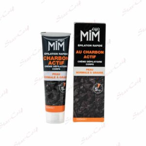 Crème Dépilatoire Corps MIM Au Charbon Actif