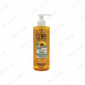 Gel Nettoyant Visage FLUX CARE Eclaircissant Curcuma & Huile D&rsquo;Avocat