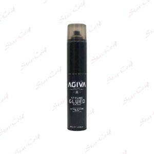 Laque Cheveux AGIVA Stayling GLUED Extra Strong Black