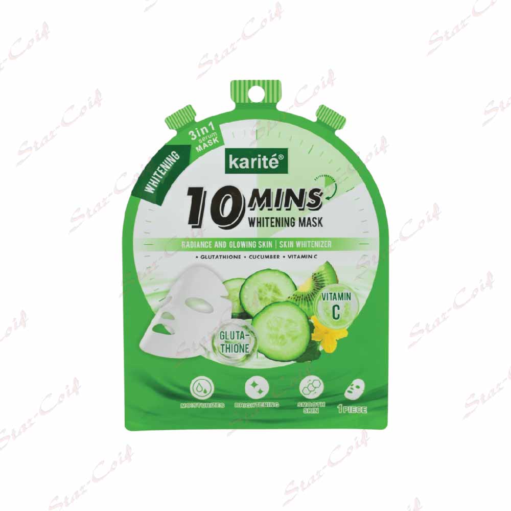 Masque Visage Tissu KARITE Cucumber Whitening
