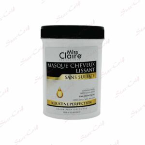 Masque Cheveux Lissant Sans Sulfate MISS CLAIR Keratine Perfection