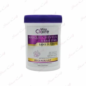 Masque Cheveux A Base D&rsquo;Ail Sans Sulfate MISS CLAIR Regenerant