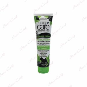 Masque Visage FLUX CARE Eau De Thé Vert, Charbon & Acide Salicylique 150ml