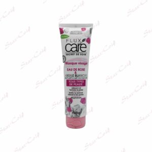 Masque Visage FLUX CARE Eau De Rose & Argile Blanche 150ml