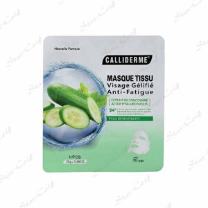 Masque Visage Tissu CALLIDERM Visage Gélifié Anti-Fatigue