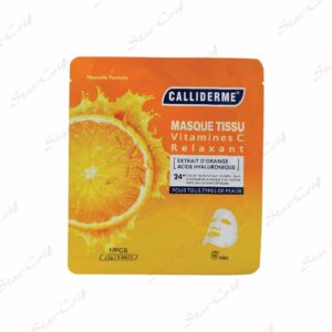 Masque Visage Tissu CALLIDERM Vitamine C Relaxant