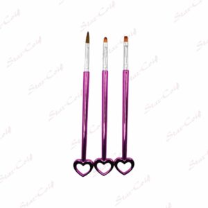 Pinceau Onglerie Cour 3Pcs