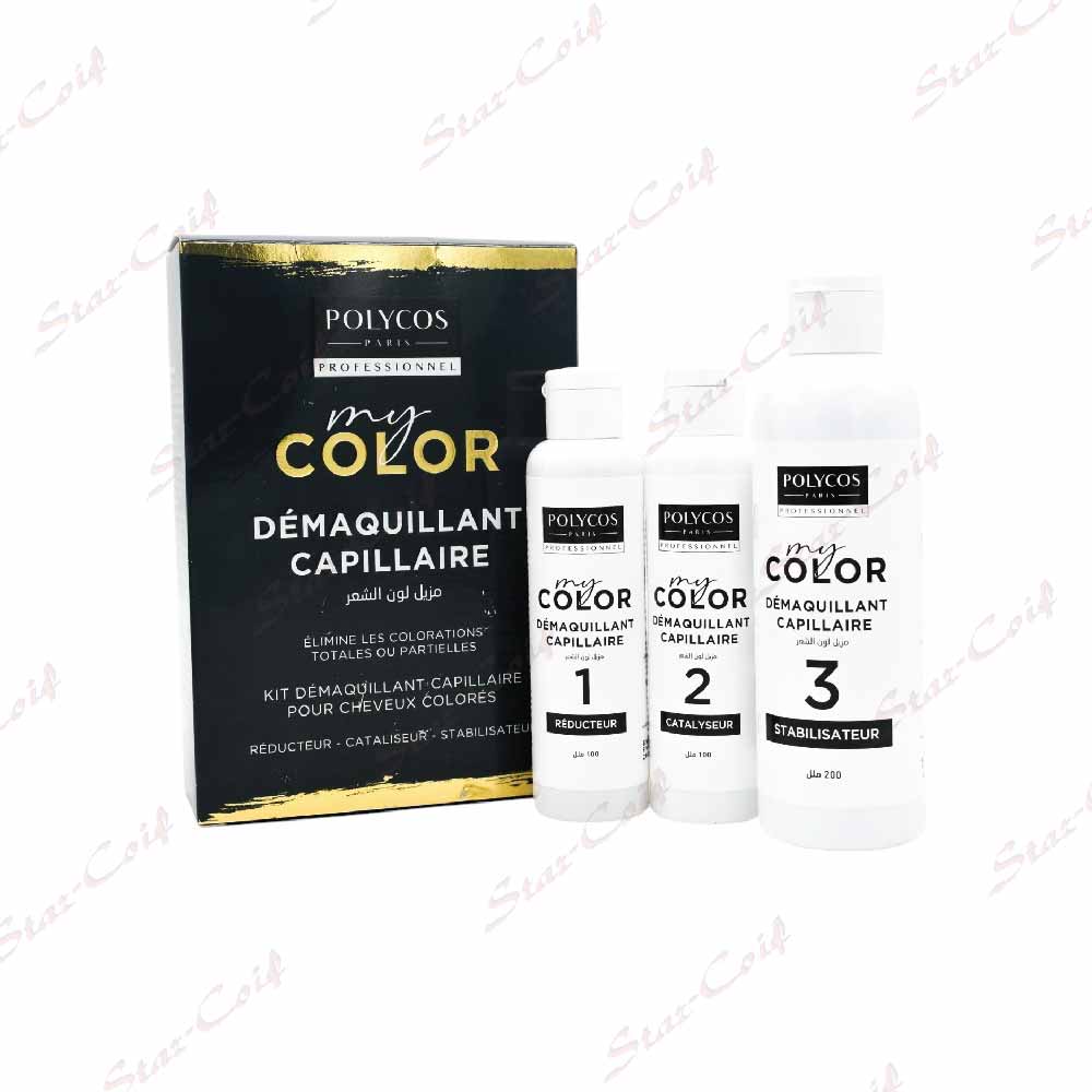 Kit Demaquillant Capillaire POLYCOS My Color