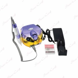 Ponceuse Electrique NAIL DRILL DM202 Jaune-Mouve