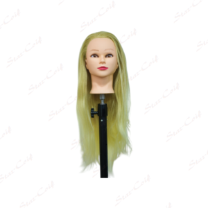 Tète Maniable Cheveux Semi Naturel 3D