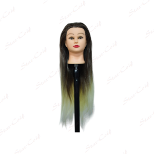 Tète Maniable Cheveux Semi Naturel 3D