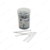 Pince Chignon 3D Chromé