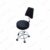 Tabouret Importation Pompe Rond Noir